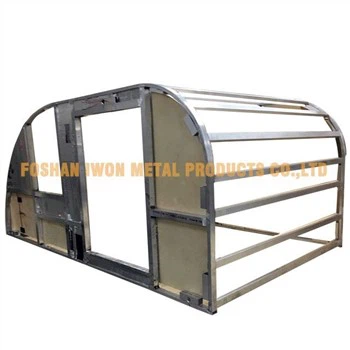 Custom Made Ħidma Stainless Steel Detentur Partijiet iwweldjati Sheet Metal Frame Partijiet